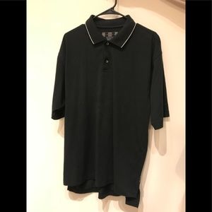 Men’s Nike Golf Polo Dri-Fit Black Medium Vintage